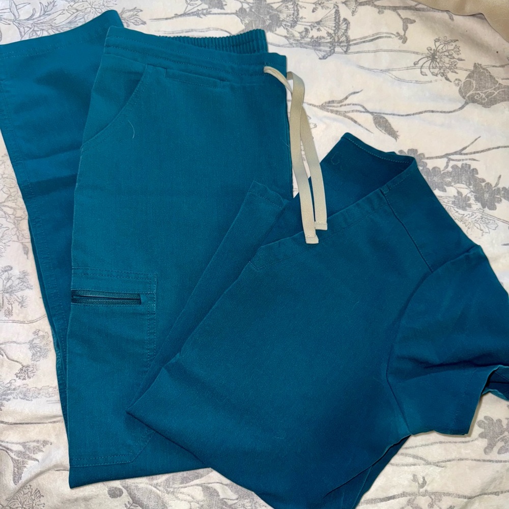 Figs Teal Scrubs
